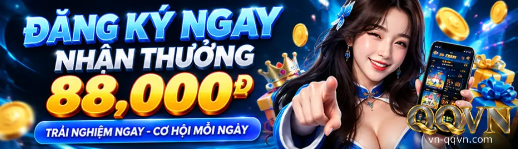 QQVN Khuyến mãi cho trò chơi casino trực tuyến với ưu đãi hấp dẫn